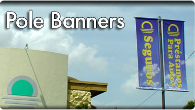 Pole Banners in Houston